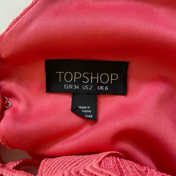 Topshop Pink Dress - Picture 6 of 7